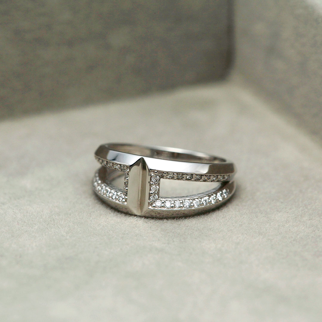 Diamond pinky ring | RD03154