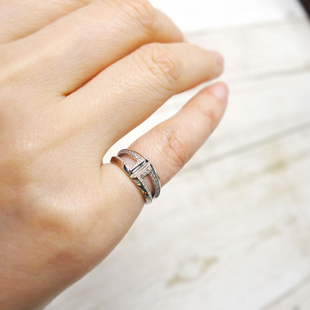 Diamond pinky ring | RD03154