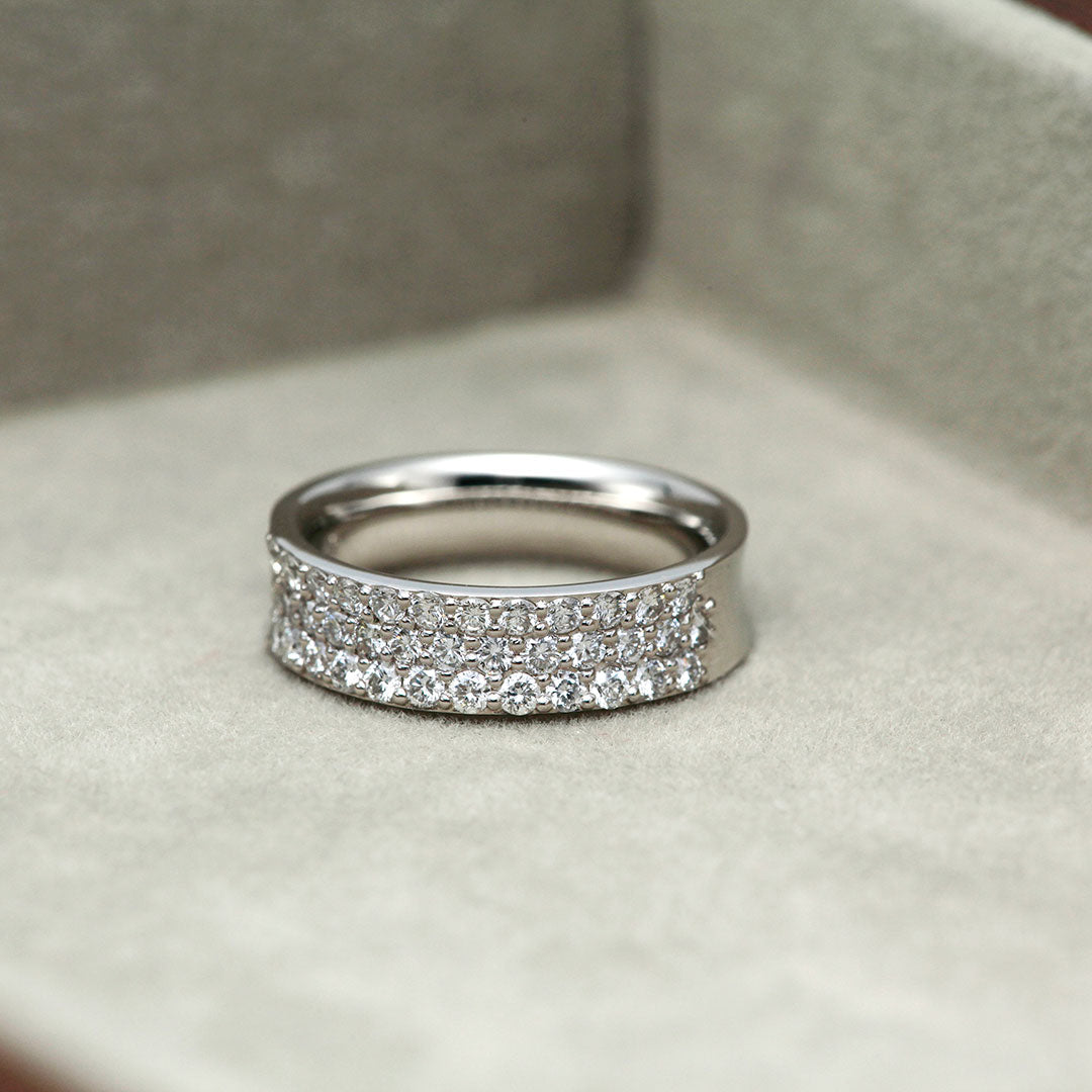 Diamond pave pinky ring | RD03156