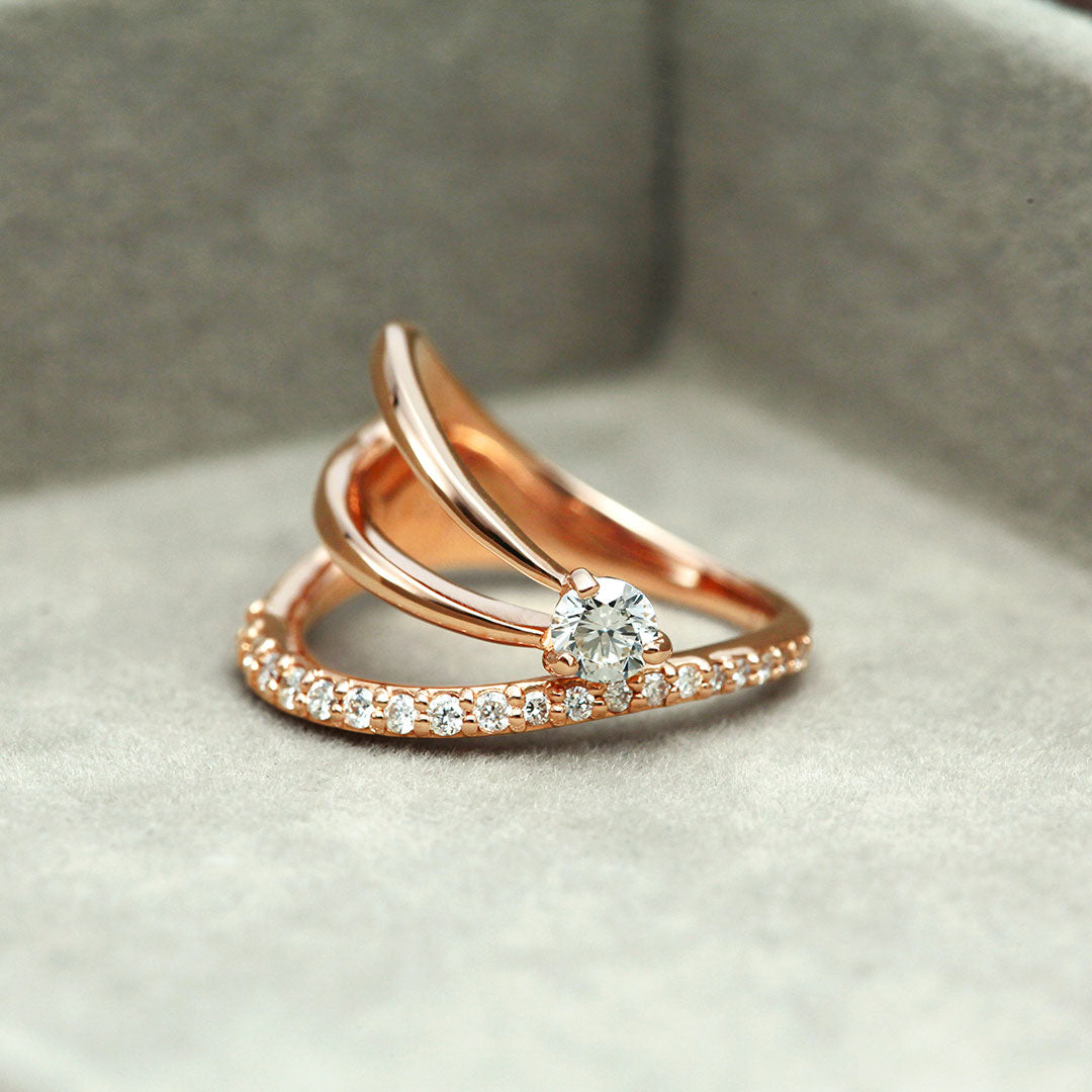 Diamond pinky ring | RD03210