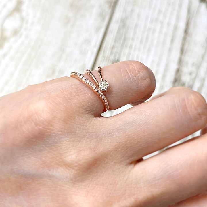 Diamond pinky ring | RD03210