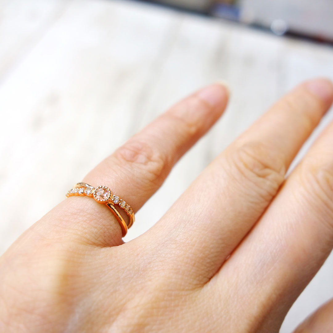 Diamond pinky ring | RD03248