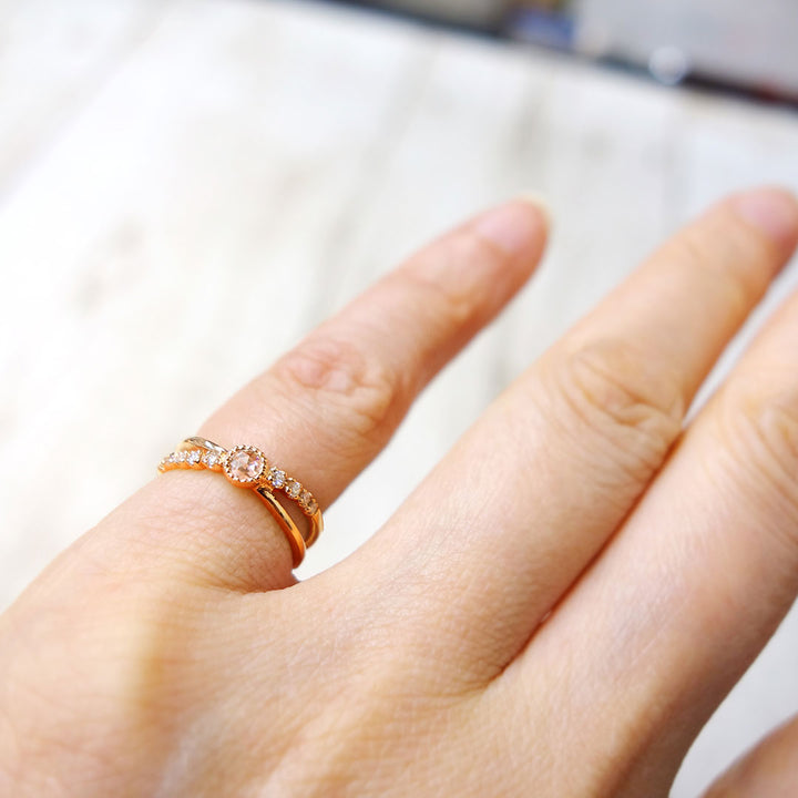 Diamond pinky ring | RD03248