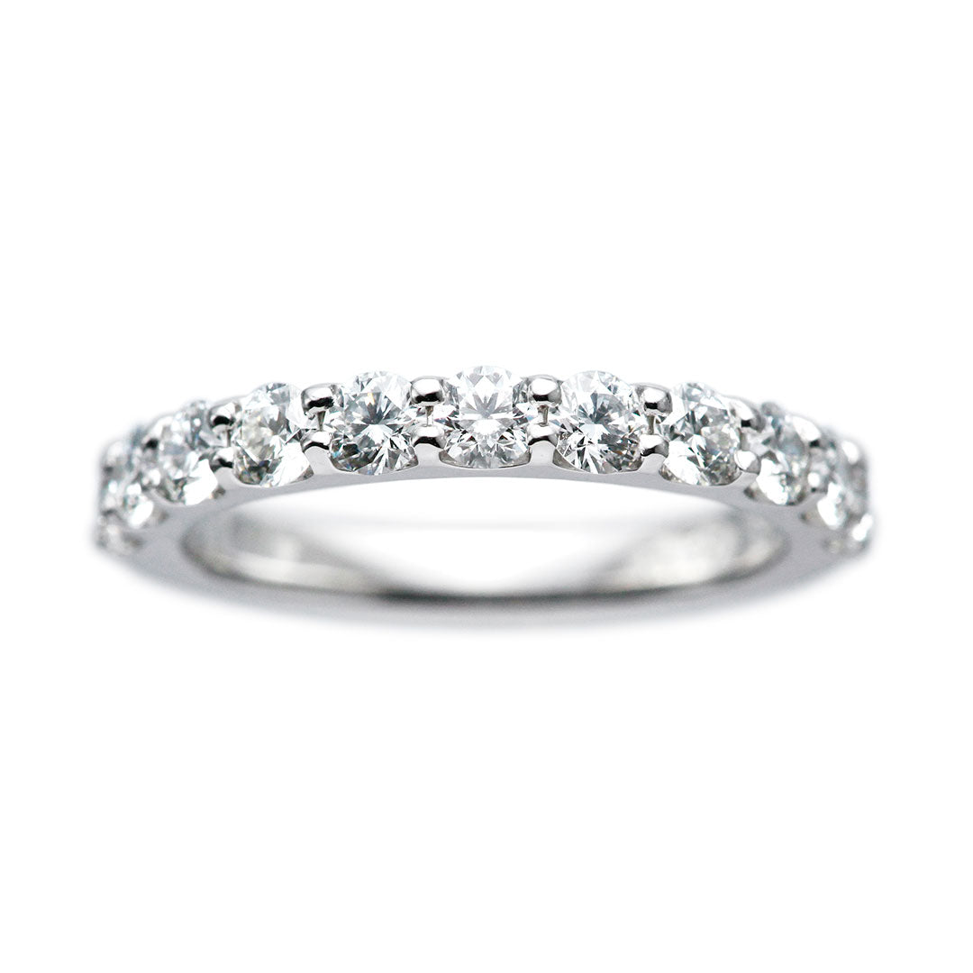 Diamond Half Eternity Ring (Finger Ring) | RD03251