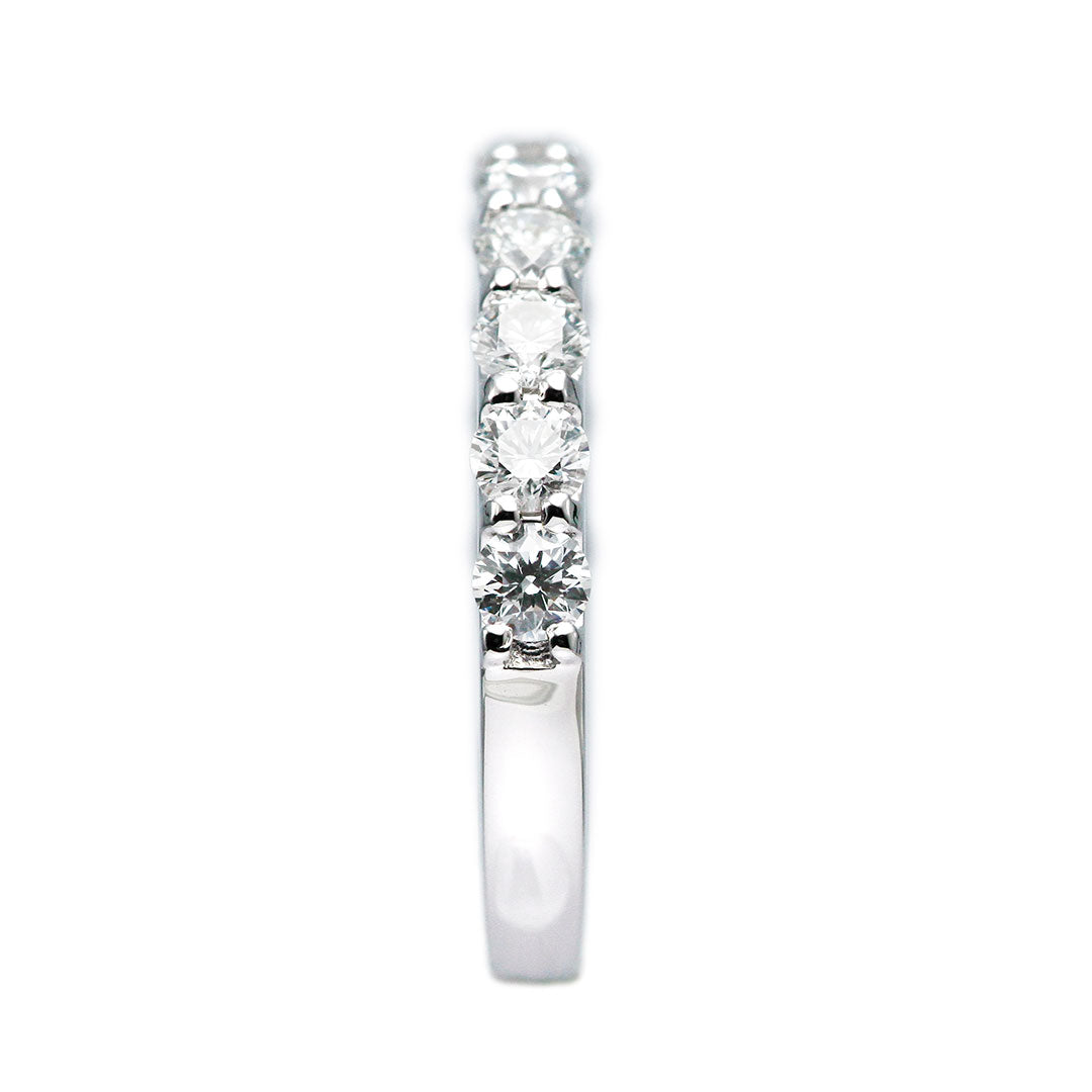 Diamond half eternity ring | RD03251