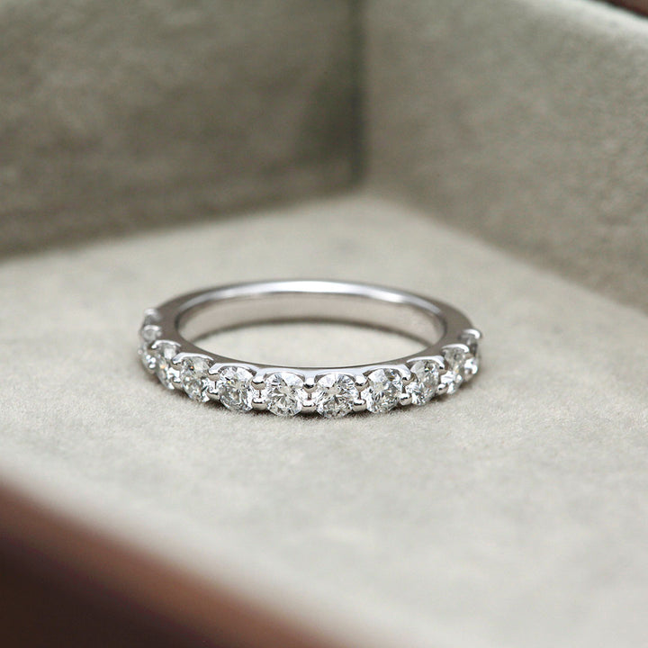Diamond half eternity ring | RD03251