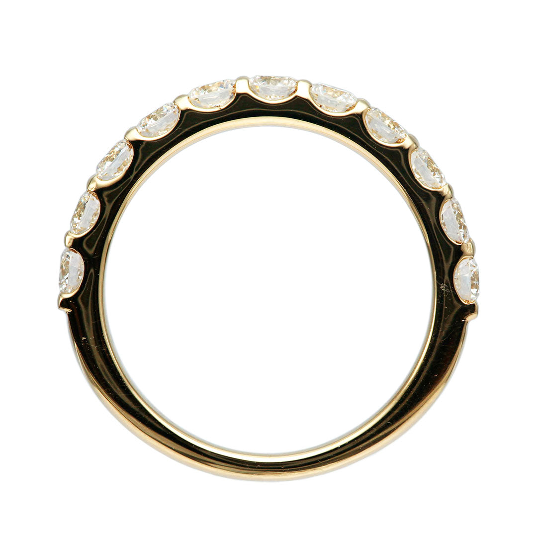 Diamond half eternity ring | RD03252