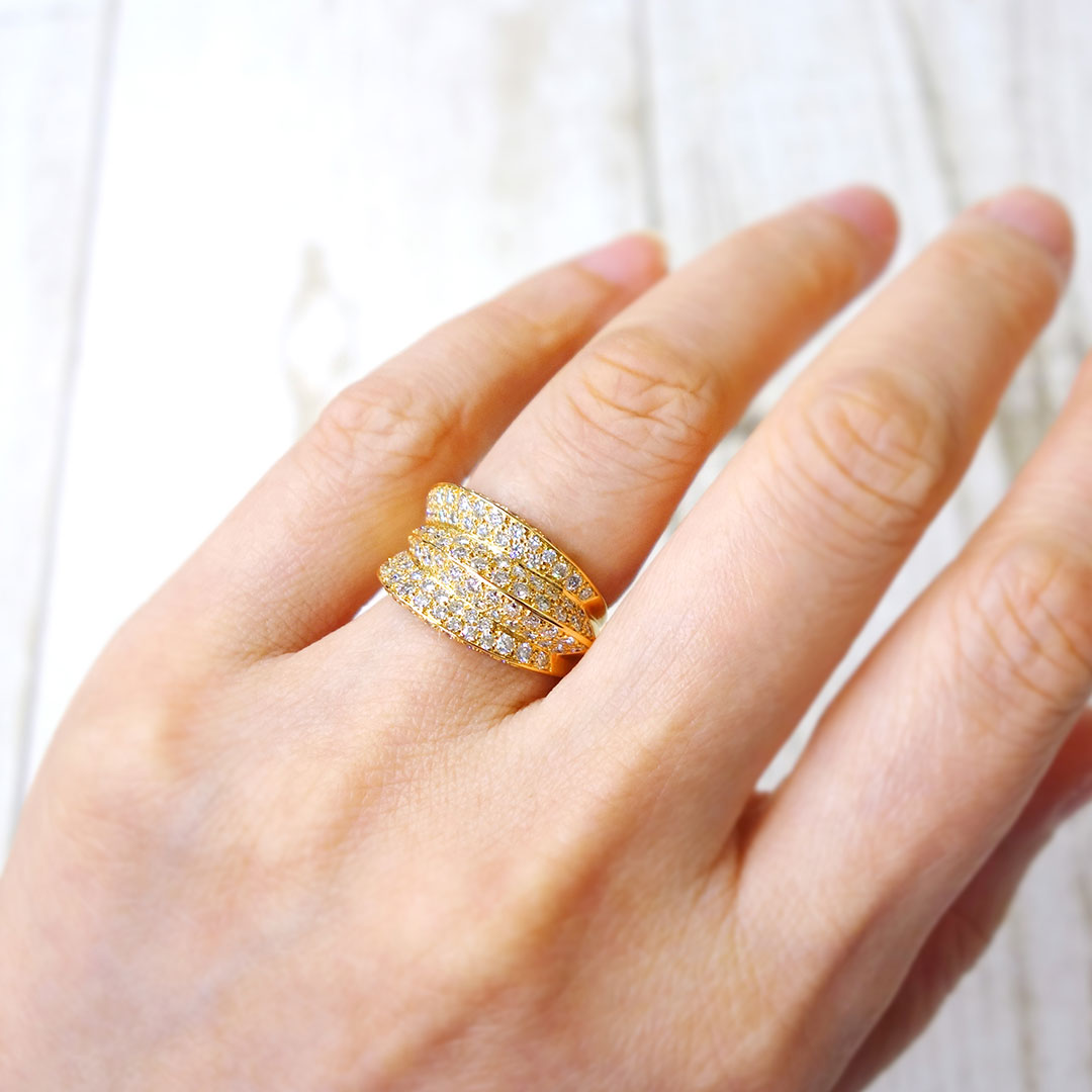 ダイヤモンド パヴェリング（指輪） ｜ RD03259