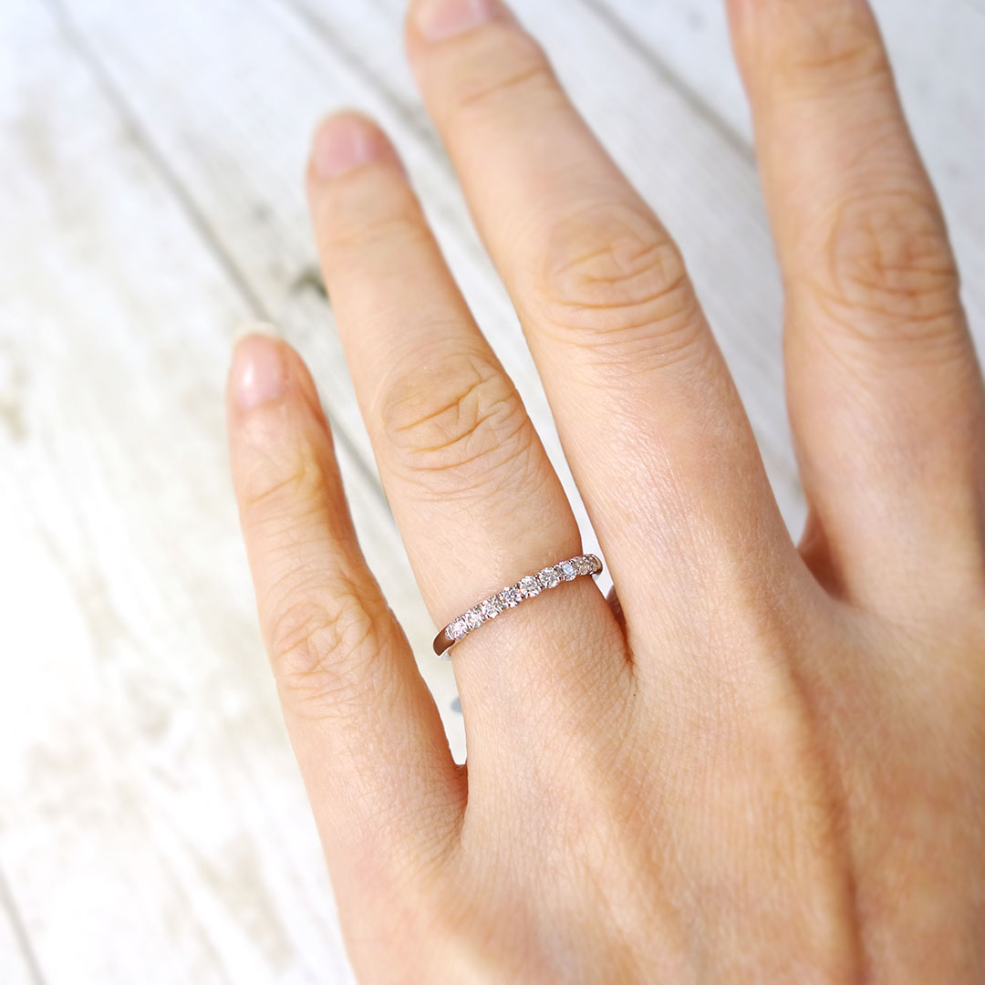 ダイヤモンド 1/3エタニティリング（指輪） ｜ RD03270