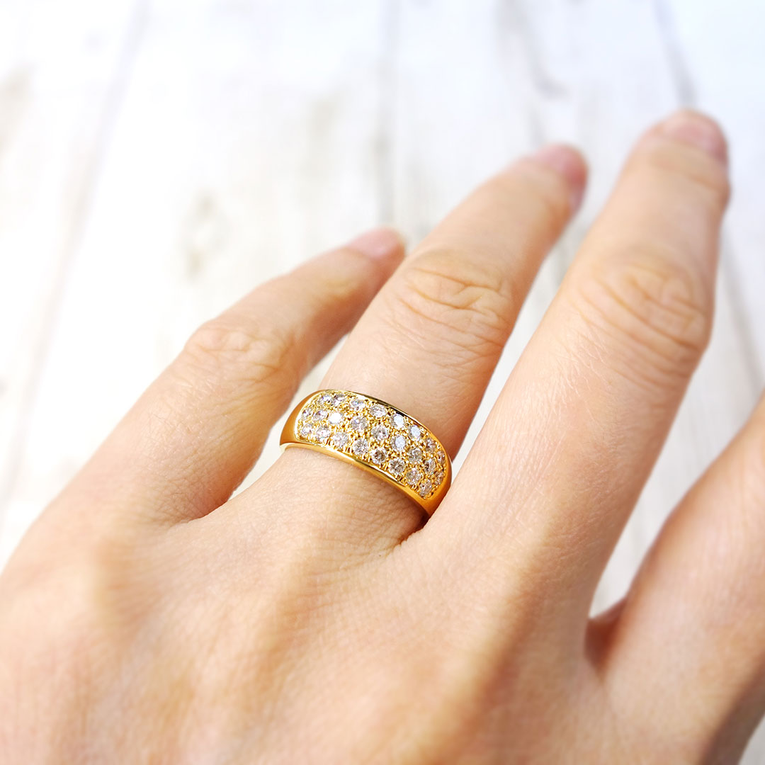 ダイヤモンド パヴェリング（指輪） ｜ RD03276