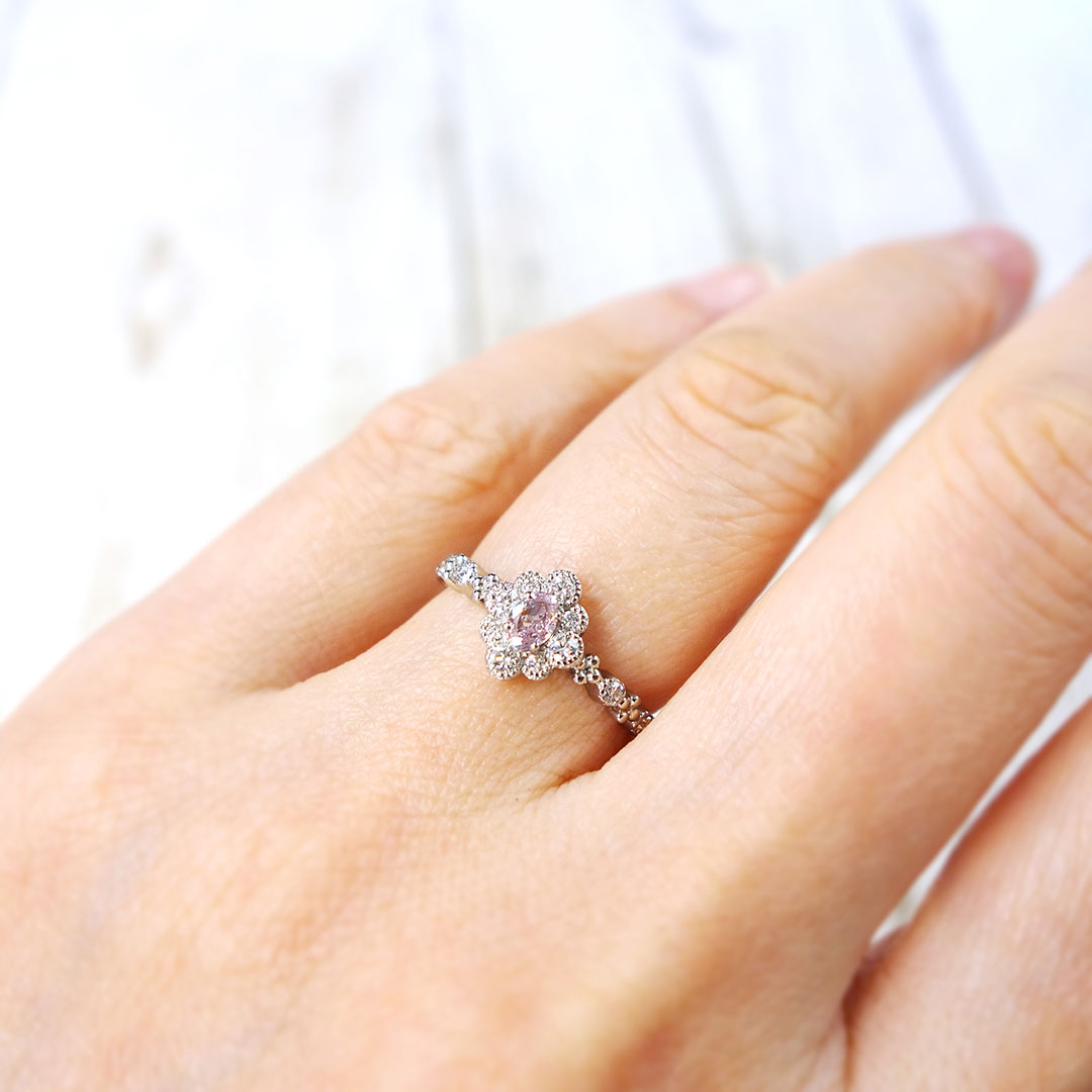 ピンクダイヤモンドリング（指輪） ｜ RD03277