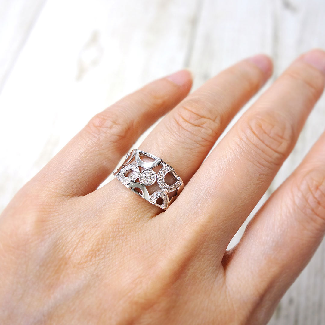 ダイヤモンド パヴェリング（指輪） ｜ RD03286