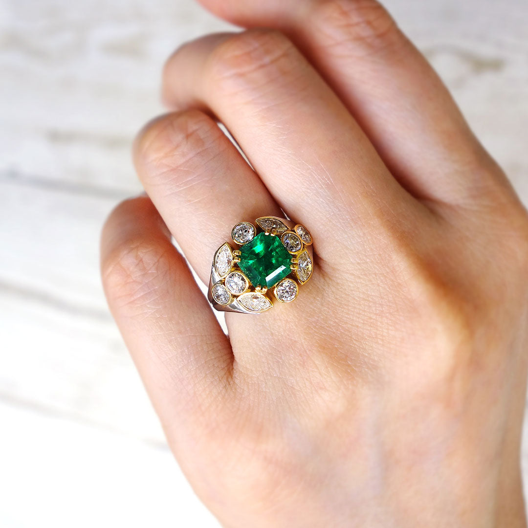 Emerald ring ｜ RE00351