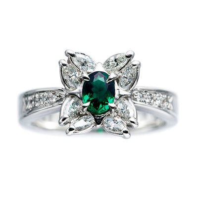 Oil-free emerald ring | RE00483