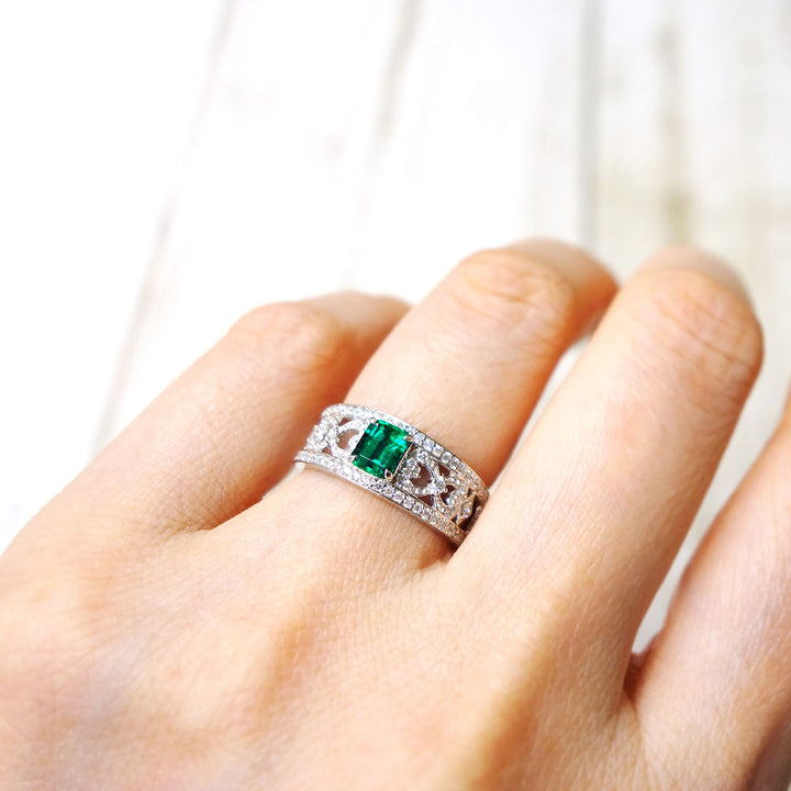 Emerald ring ｜ RE00485