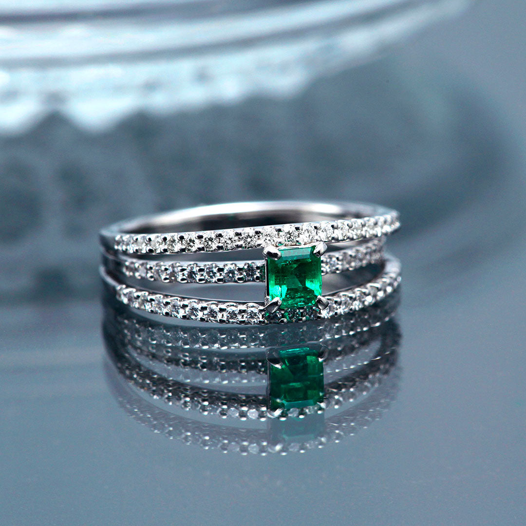 Emerald ring ｜ RE00486