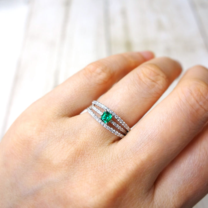 Emerald ring ｜ RE00486