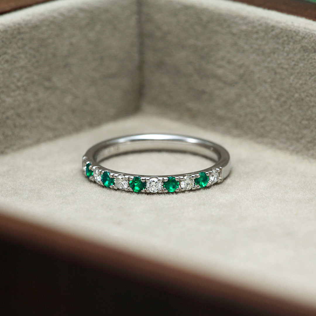 エメラルド エタニティリング（指輪） ｜ RE00492