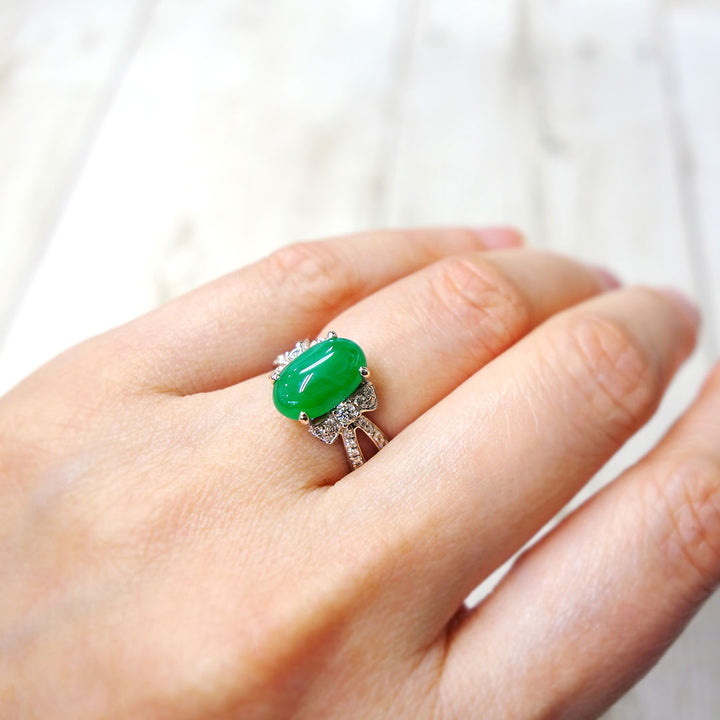Jade ring (ring) ｜ RJ00176