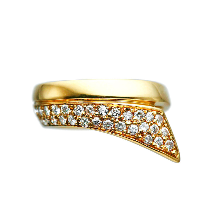ダイヤモンド パヴェ リング ダイヤ 指輪 プラチナ ピンキー メレ 小指 5号 K18PG 0.90ct ダイヤモンド パヴェ ピンキーリング | 日本最大級