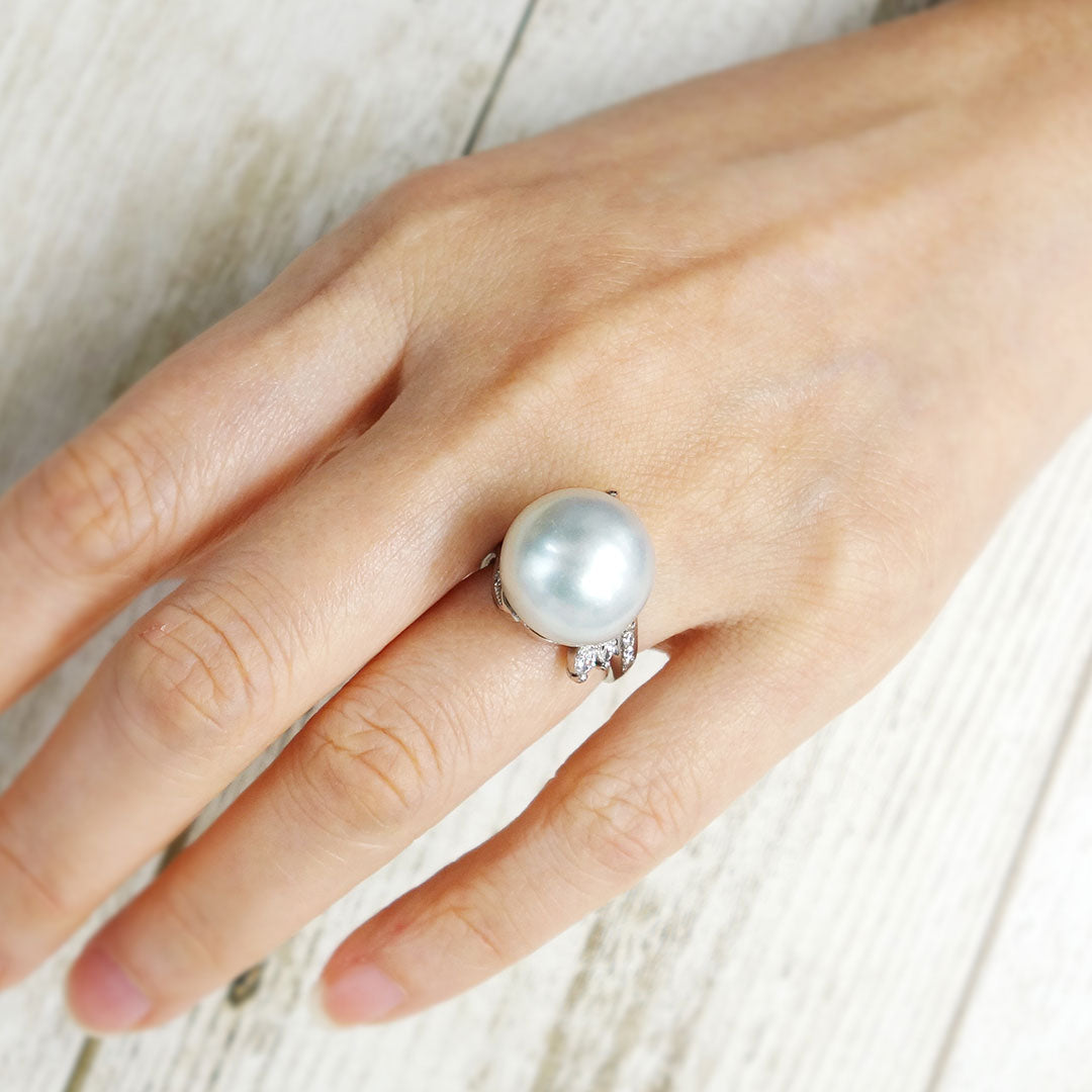 南洋白蝶真珠 リング（指輪） ｜ RP00737