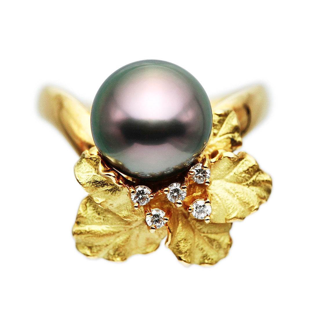 アクセサリー PEARL RING Spiral Pearl x Gold Ring – Pearlish