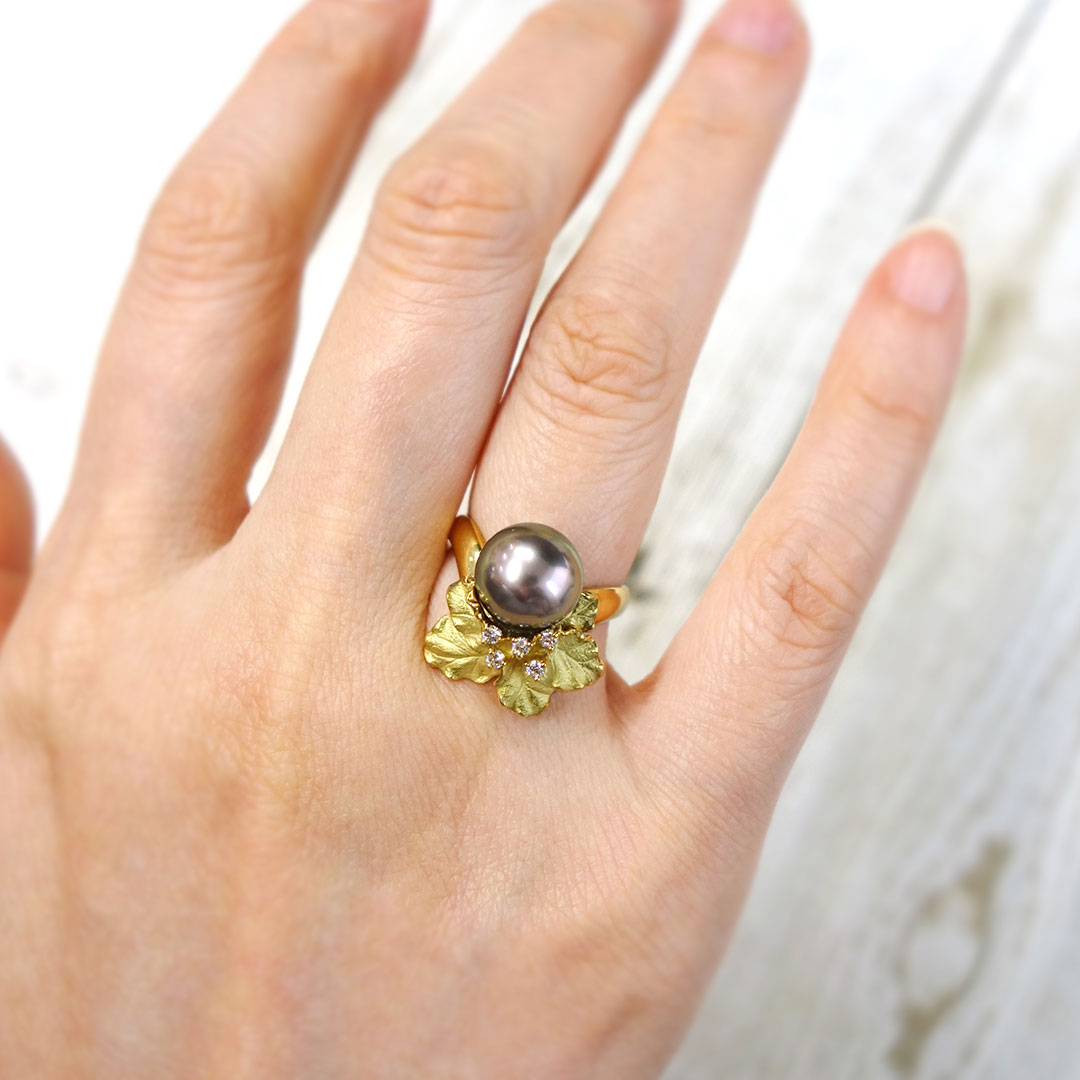 南洋黒蝶真珠 リング（指輪） ｜ RP00787