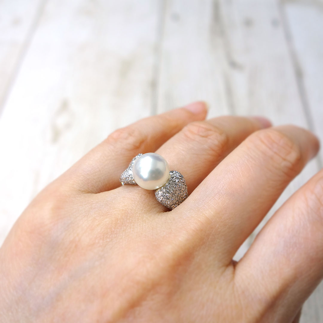 南洋白蝶真珠 リング（指輪） ｜ RP00897