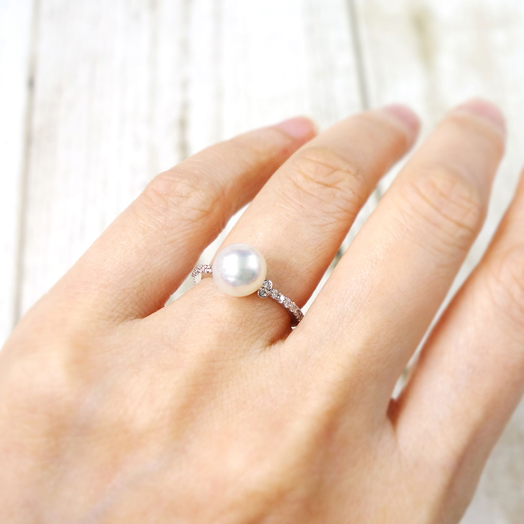 あこや真珠 リング（指輪） ｜ RP00937