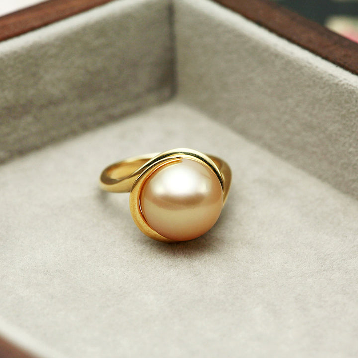 ゴールデンパール リング（指輪） ｜ RP00963