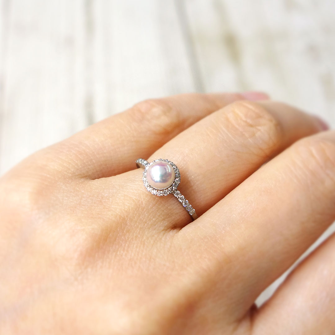 あこや真珠 リング（指輪） ｜ RP01001