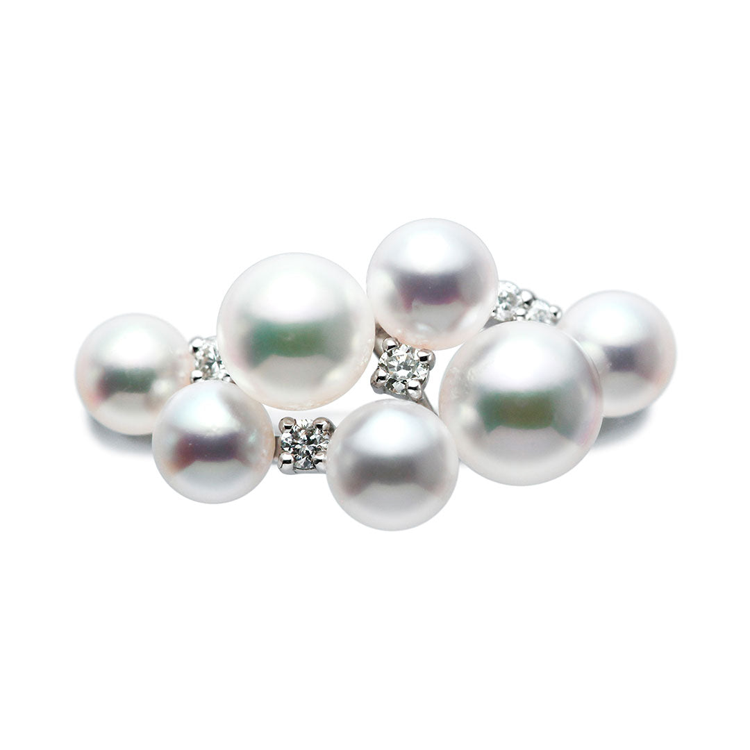 アクセサリー PEARL RING Joias Femininas De Aço Inoxidável Wanxing Pearl Ring