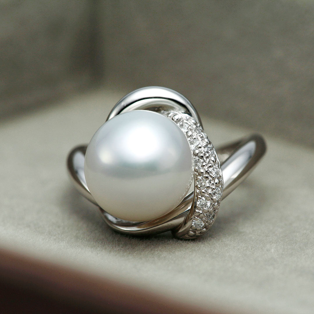 南洋白蝶真珠 リング（指輪） ｜ RP01024