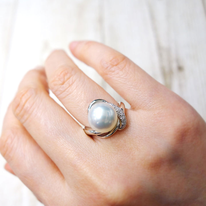 南洋白蝶真珠 リング（指輪） ｜ RP01024