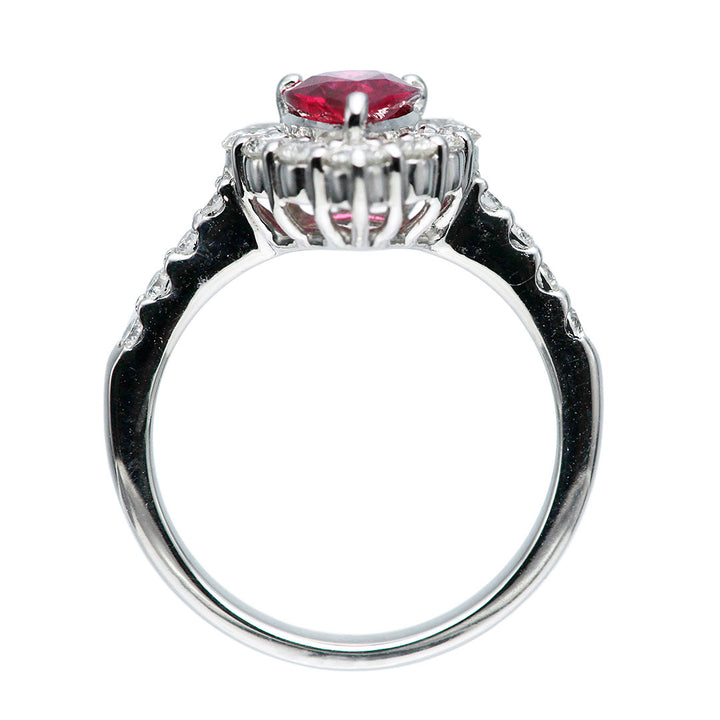 Unheated ruby ​​ring (ring) ｜ RR00775