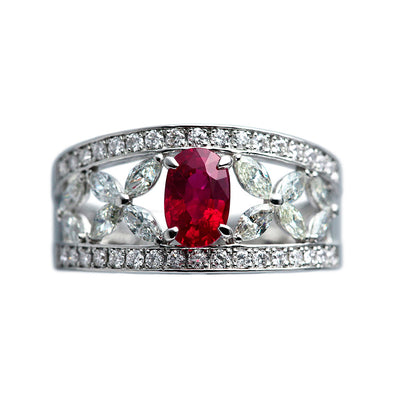 <tc>Pigeon Blood Ruby Ring | RR00833</tc>