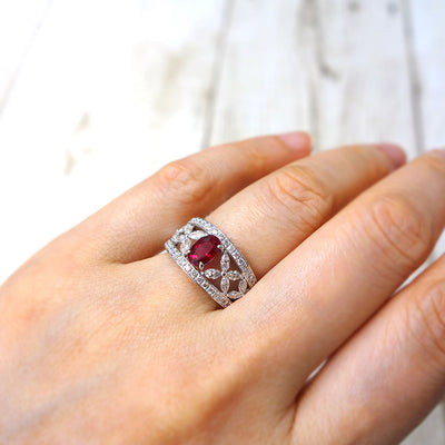 <tc>Pigeon Blood Ruby Ring | RR00833</tc>