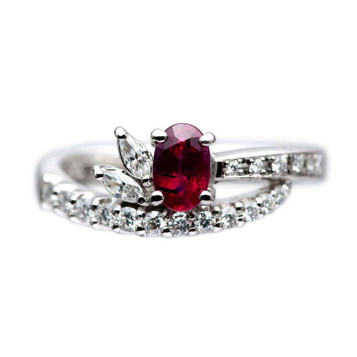 Unheated ruby ​​(from Myanmar) ring ｜ RR01263