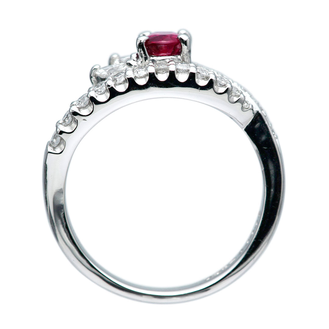 Unheated ruby ​​(from Myanmar) ring ｜ RR01263