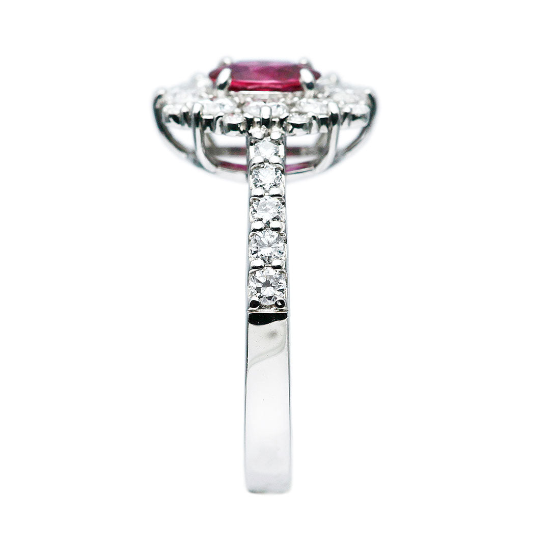 非加熱&ピジョンブラッドルビー リング（指輪） ｜ RR01272