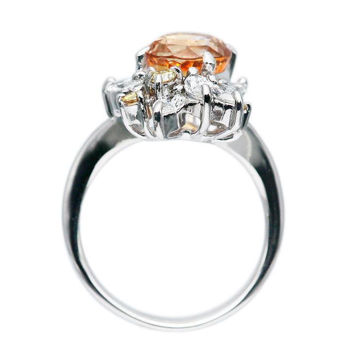 Golden Sapphire Ring | RS00430