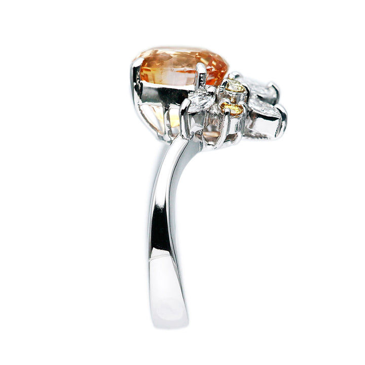 Golden Sapphire Ring | RS00430
