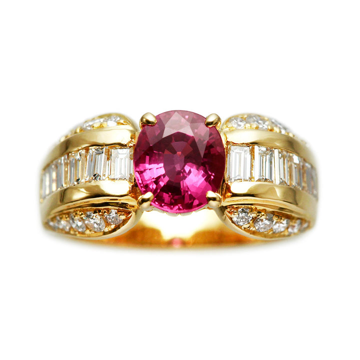 Pink Sapphire Ring | RS00672