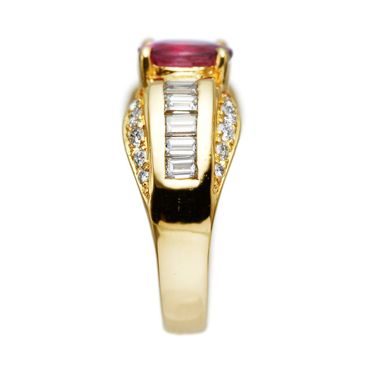 Pink Sapphire Ring | RS00672