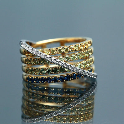 <tc>Colored Sapphire Ring | RS00795</tc>