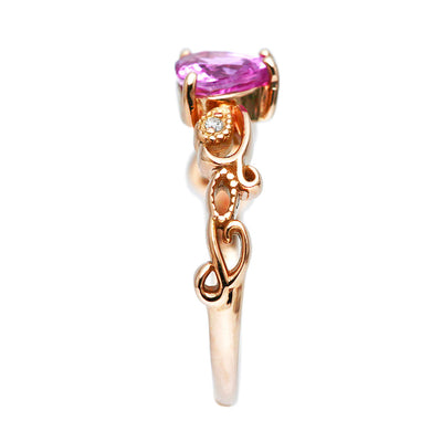 <tc>Pink Sapphire Ring ｜ RS00799</tc>