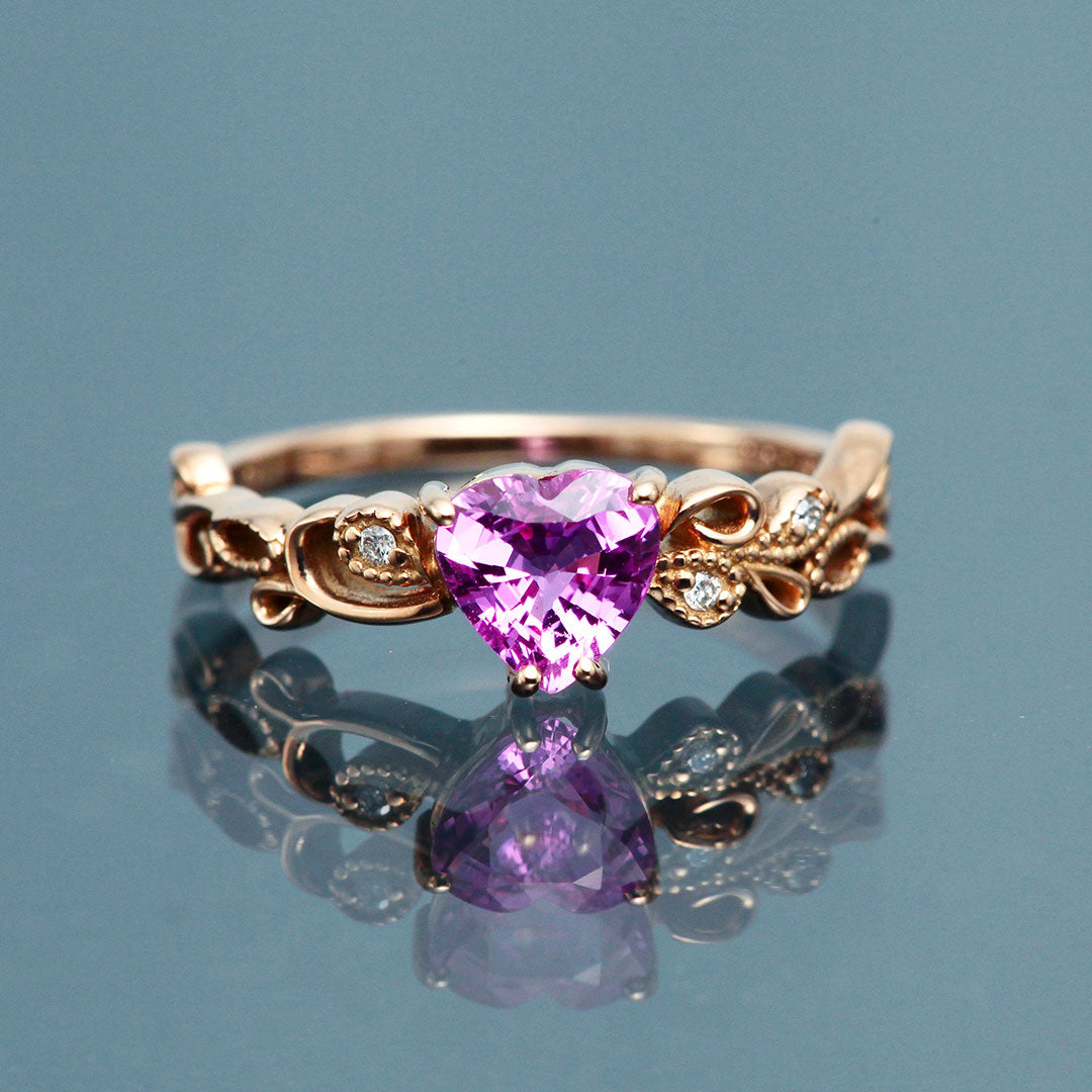 <tc>Pink Sapphire Ring ｜ RS00799</tc>