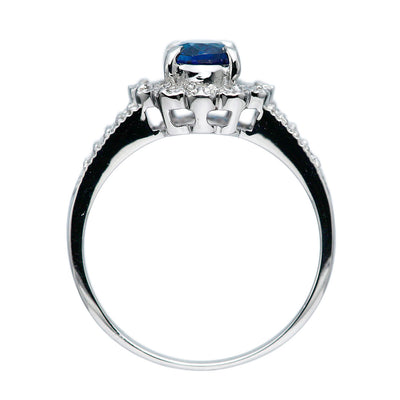Cornflower Sapphire Ring | RS00804