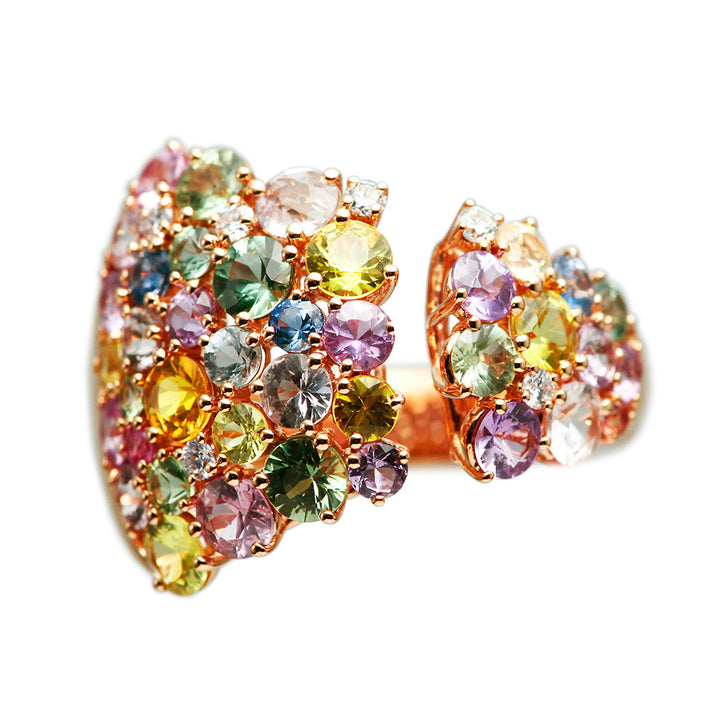 Colored sapphire ring | RS00817