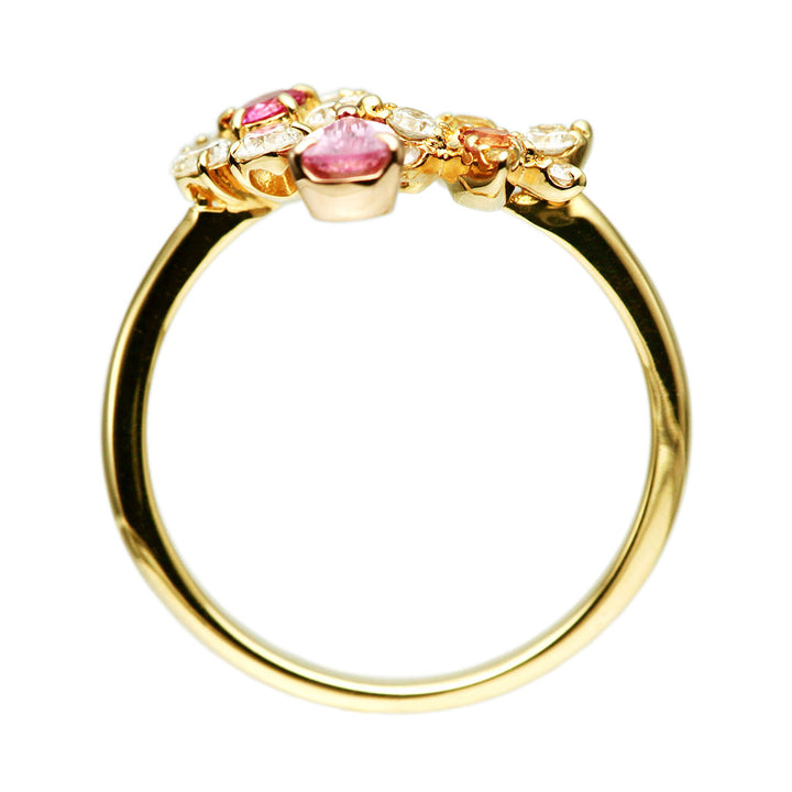 Padparadscha sapphire ring | RS00821